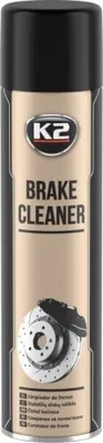 A product shot of a spray can for brake cleaner, with an image of a brake disc and caliper.