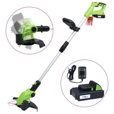 Obrázek produktu pro teleskopická sekačka na trávu vidaXL s baterií 20 V 1500 mAh Li-Ion