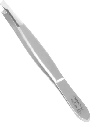 Produktbild von Pinzette - rostfrei - schräge Spitze