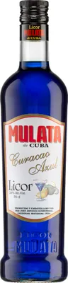 Produktbild von Mulata Licores Curacao Azul