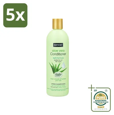 Obrázok produktu pre 5 kusov kondicionéru Sence s aloe vera – hydratačný – 400 ml – balenie s 5 kusmi