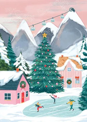 Image de Pieces & Peace - Puzzle « Village de Noël » - 500 pièces