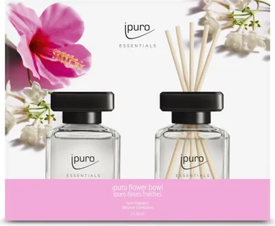 Produktbild von ipuro Essentials Raumduft flower bowl 2 x 50 ml