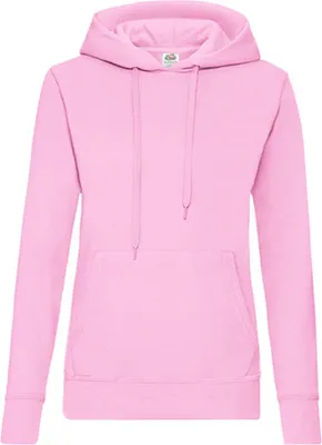 Produktbild von Fruit of the Loom 62-038-0 | Lady-Fit Classic Hooded Sweat - Farbe: Light Pink - Größe: XXL