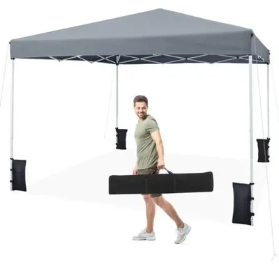 Produktbild von Faltbares Pavillon 3 x 3 m mit Tragetasche und Heringen