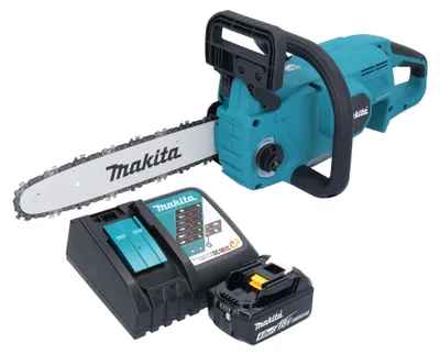Obrázek produktu pro Makita DUC 307 RMX3 Akumulátorová řetězová pila 18 V 30 cm bezkartáčová + 1x akumulátor 4,0 Ah + nabíječka