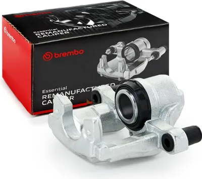 Immagine prodotto di BREMBO F 24 080, pinza freno posteriore sinistra, diametro 38mm, compatibile con: VW GOLF III (1H1), SHARAN (7M8, 7M9, 7M6), POLO (6N2), Polo 5 porte (6N1), Golf IV Cabrio (1E)