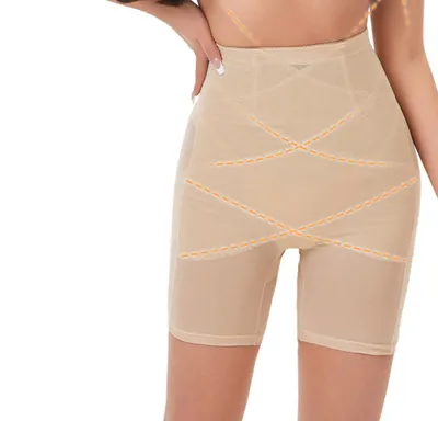 Produktbild von Shapewear Damen Bauchweg, Hohe Taille Bauch Weg Hose, Unterwäsche Hose unter Kleid Kurze XL