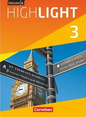 Produktbild von English G Highlight 03: 7. Schuljahr. Schülerbuch Hauptschule
