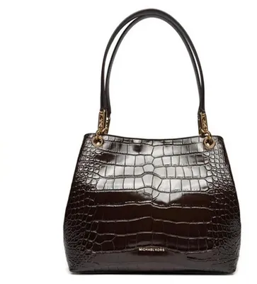 Zdjęcie produktu dla Torebka damska Michael Kors Kensington, kolor czekoladowy, model 30F4G8KE3E251