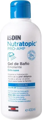 Zdjęcie produktu dla Isdin Zmiekczajacy zel pod prysznic do skory atopowej, 400ml