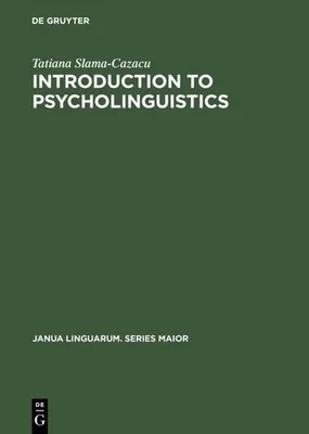 Produktbild von Introduction to Psycholinguistics