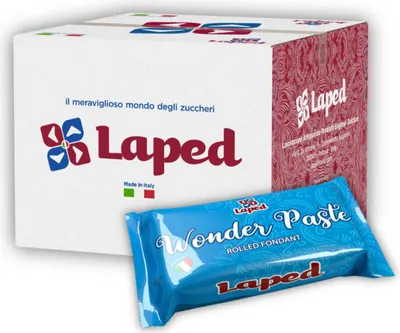 Produktbild von Laped Wonder Paste 5 kg (5x1kg) Rollfondant - White