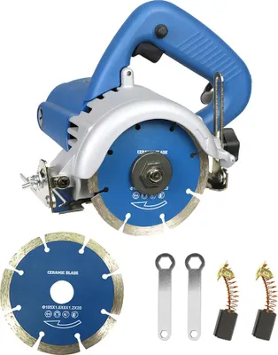 Obrázek produktu pro Kotoučová pila, úhlový řez 0–45 stupňů, nastavení hloubky až 32 mm, 1 pilový kotouč, EU
