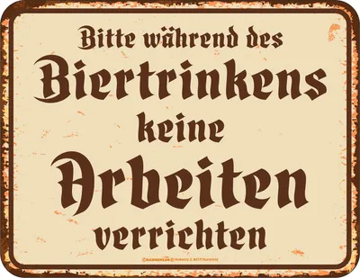 Produktbild von Bier - Magnete - keine Arbeit verrichten