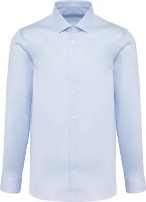 Image de Chemise en popeline Premium Kariban pour hommes, manches longues