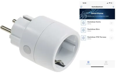 Produktbild von ChiliTec Wifi Steckdose Wlan-Steckdose Pilota Casa