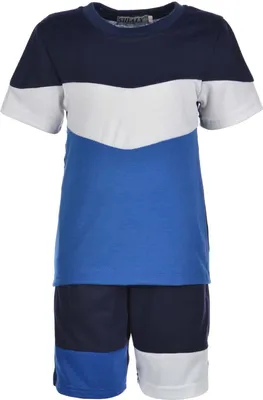 Produktbild von Shialy Stylisches Jungen Sommer Set Blau 104