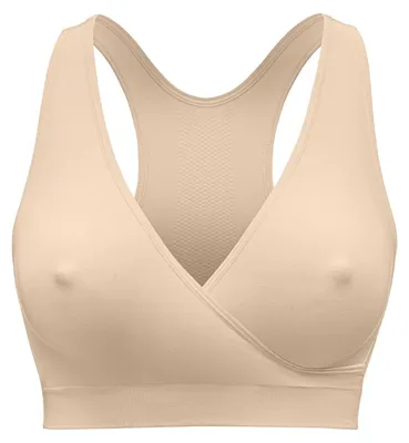 Produktbild von Medela Keep Cool Sleep Nahtloses Schwangerschafts- und Still-Bustier – BH ohne Bügel mit atmungsaktivem Rückenteil und Soft-Touch-Stoff