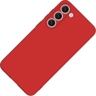 Produktbild von Beline Silikonhülle Samsung S23 S911 Rot/Rot