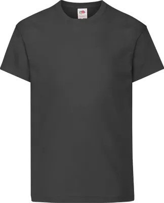 Produktbild von Fruit of the Loom - "Original" T-Shirt für Kinder FK3081 (104) (Schwarz)