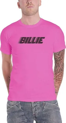 Produktbild von Billie Eilish - "Blohsh" T-Shirt für Herren/Damen Uni RO6567 (M) (Pink)