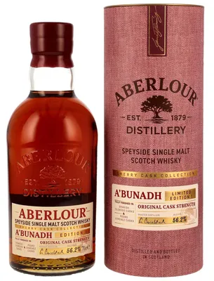 Produktbild von Aberlour A'Bunadh - Sherry Cask Collection - Limited Edition 1 - Oloroso & PX Casks - Speyside Single Malt Scotch Whisky