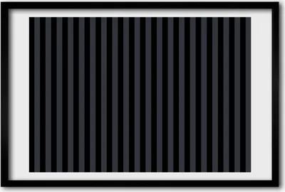 Produktbild von Bild 60x40 MDF-Rahmen, Wandkunst Schwarze und graue Streifen