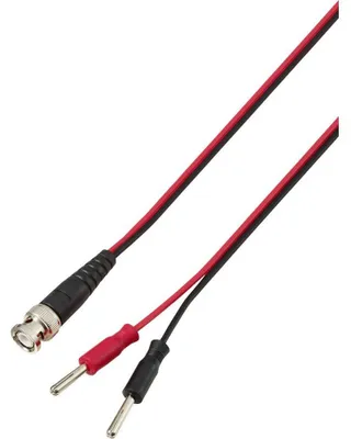 Produktbild von VOLTCRAFT BNC-Messleitung 0.80 m Schwarz, Rot