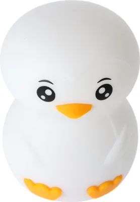 Produktbild von Ansmann LED-Nachtlicht Pinguin Leon, Silikonnachtlicht, mobiles Nachtlicht, wiederaufladbar