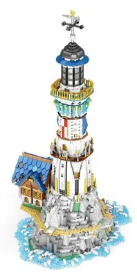 Produktbild von 66028 Leuchtturm Klemmbaustein Architektur Set 3228