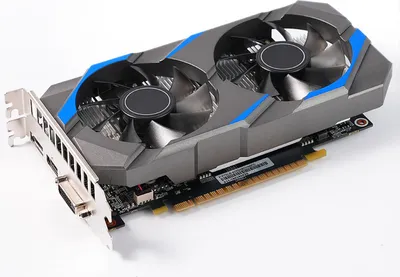 Obrázek produktu pro GTX 1050 2GB Grafická karta GDDR5 128Bit Dual Cooling Fan Počítačová grafika Nízkoenergetická GPU pro práci ve hrách Úprava videa 6Pin Port