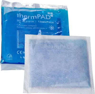 Produktbild von Warm- und Kaltgelkompresse 13 cm x 14 cm ThermPAD - 1 Stück.