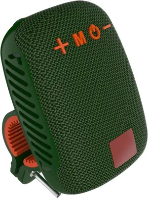 Productafbeelding van Waterdige fietsluidspreker, USB, donkergroen, met FM-radio