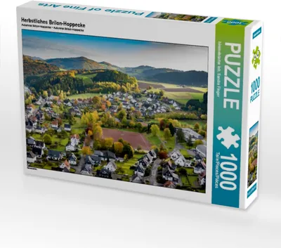 Produktbild von Calvendo Herbstliches Brilon-Hoppecke 1000 Teile Puzzle quer 640x480mm, Inh. Sandra Finger himmelstart; 7421179