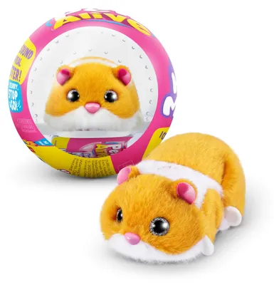 Image de ZURU Pets Alive Hamstermania ORANGE HAMSTER Animal de compagnie électronique