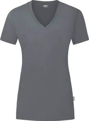 Produktbild von JAKO Damen T-Shirt Organic, Farbe:steingrau, Größe:44