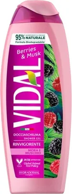 Immagine prodotto di VIDAL Gel doccia Mure & Musk / Mora & Musk 250ml