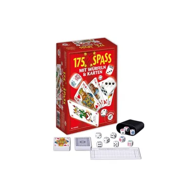Produktbild von 175x Spielesammlung Würfel- und Kartenspiele Deutsch