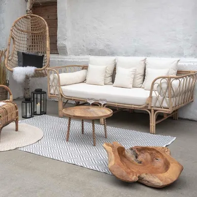 Productafbeelding van House Nordic Salontafel Jammu Mangohout Rond Ø60cm
