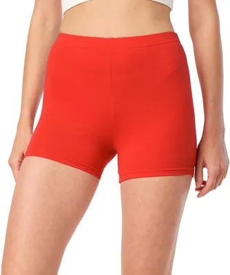 Produktbild von Merry Style Damen Shorts Radlerhose Kurze Hose Boxershorts aus Baumwolle MS10-392 (Rost, XL)