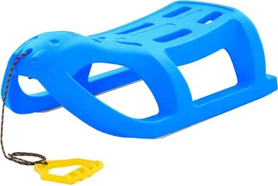 Produktbild von "im Angebot" Schlitten Blau 80x39,5x25,5 cm Polypropylen - Klappschlitten CC25184