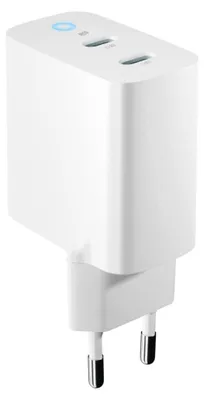 Obrázek produktu pro Nabíječka Forever TC-06-65CC GaN PD QC, bílá, 2x USB-C, 65W