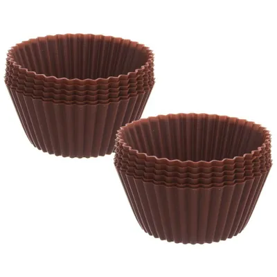Image de Orion Moules en silicone Moules pour cupcakes MUFFINS 12 pièces