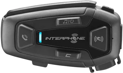 Obrázok produktu pre Interphone INTERPHOUCOM8R, 1600 m, A2DP, AVRCP, HFP, Čierna, Vodeodolný, IP67, 18 h