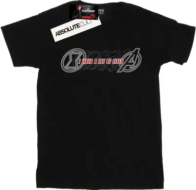 Immagine prodotto di Marvel - T-shirt da uomo "Lots Of Lives" BI13700 (M) (nero)