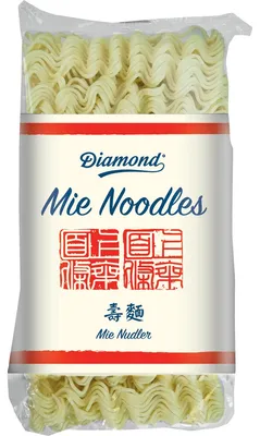 Produktbild von Diamond Double Happiness chinesische Mie Nudeln ohne Ei 250g