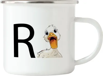 Produktbild von Rente Emaille Tasse Abschiedsgeschenk Lustig Oma Opa Ruhestand R Ente Mitarbeiter