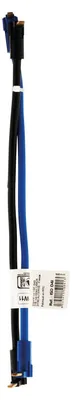 Immagine prodotto di 2 cavi coassiali da 10 mm², sezione 1: 1 blu + 1 nero