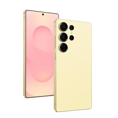 Obrázek produktu pro Telefon Fine Life Pro s operačním systémem Android, podporuje 4G LTE (FDD/TDD), 6,75palcový displej, 4 GB RAM + 64 GB ROM, duální fotoaparát 5 MP + 16 MP, dvě SIM karty, žlutá barva